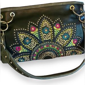 Montana West leather novelty bag in excellent condition.